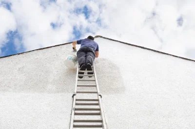 Peinture extérieure à Weyer — façades et ravalement
